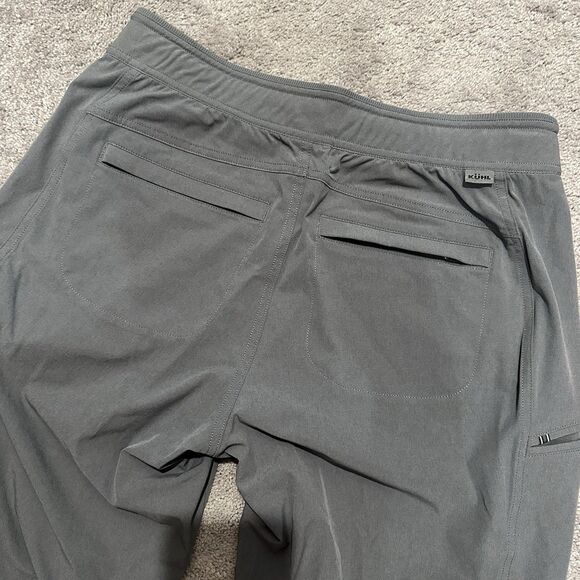 Kuhl Freeflex Dash Pants S Reg Gray Lightweight Hiking Outdoor Cinch Adjustable - Picture 9 of 12